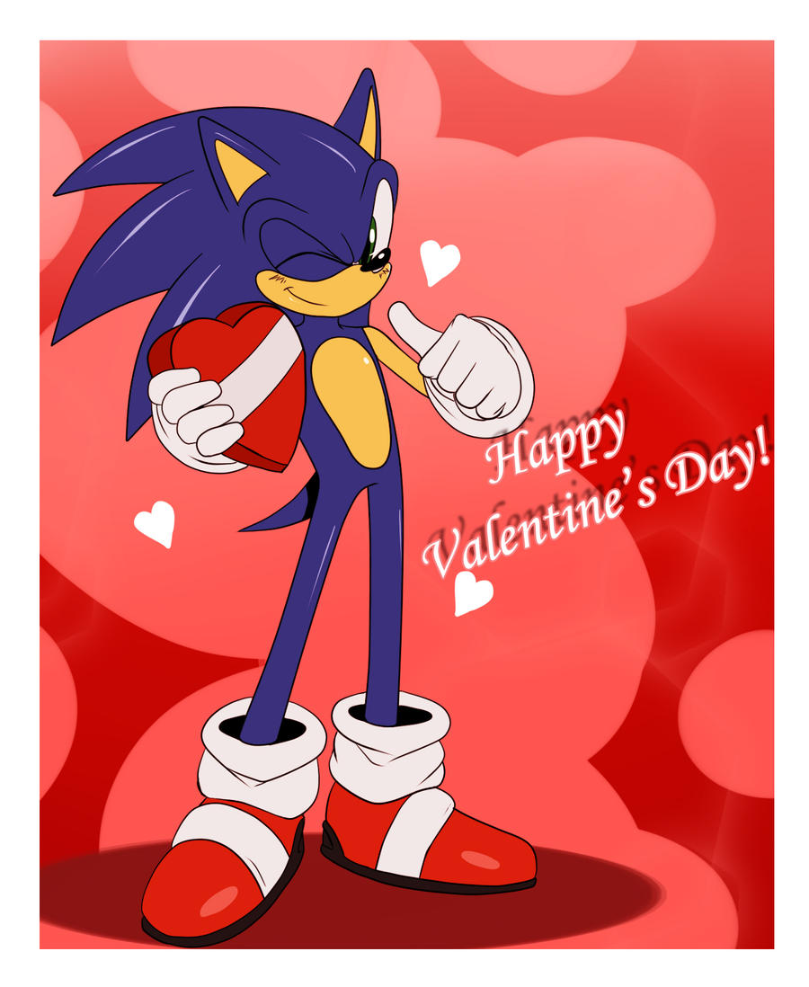 Happy Valentine .:Sonic:. by ss2sonic on DeviantArt