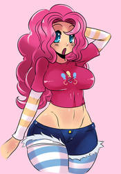 Humanized Pinkie Pie