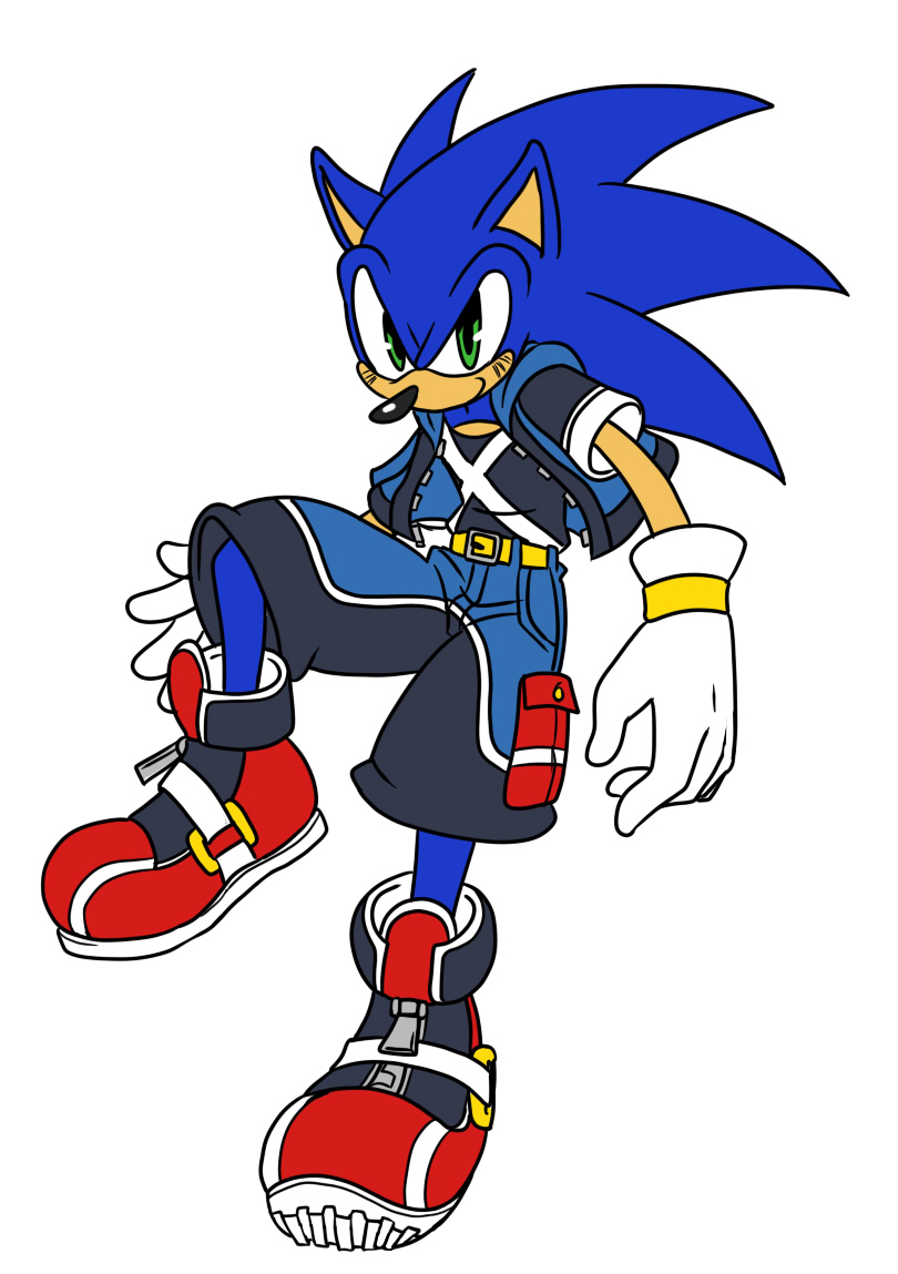 Young Sonic and Shadow - Sonic Kingdom Hearts by sonicgirl313 on DeviantArt