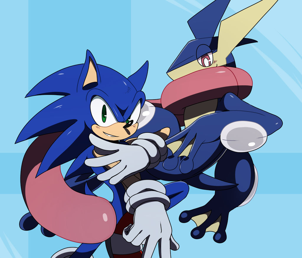 .:Sonic and Greninja:.