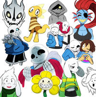 Undertale Doodles