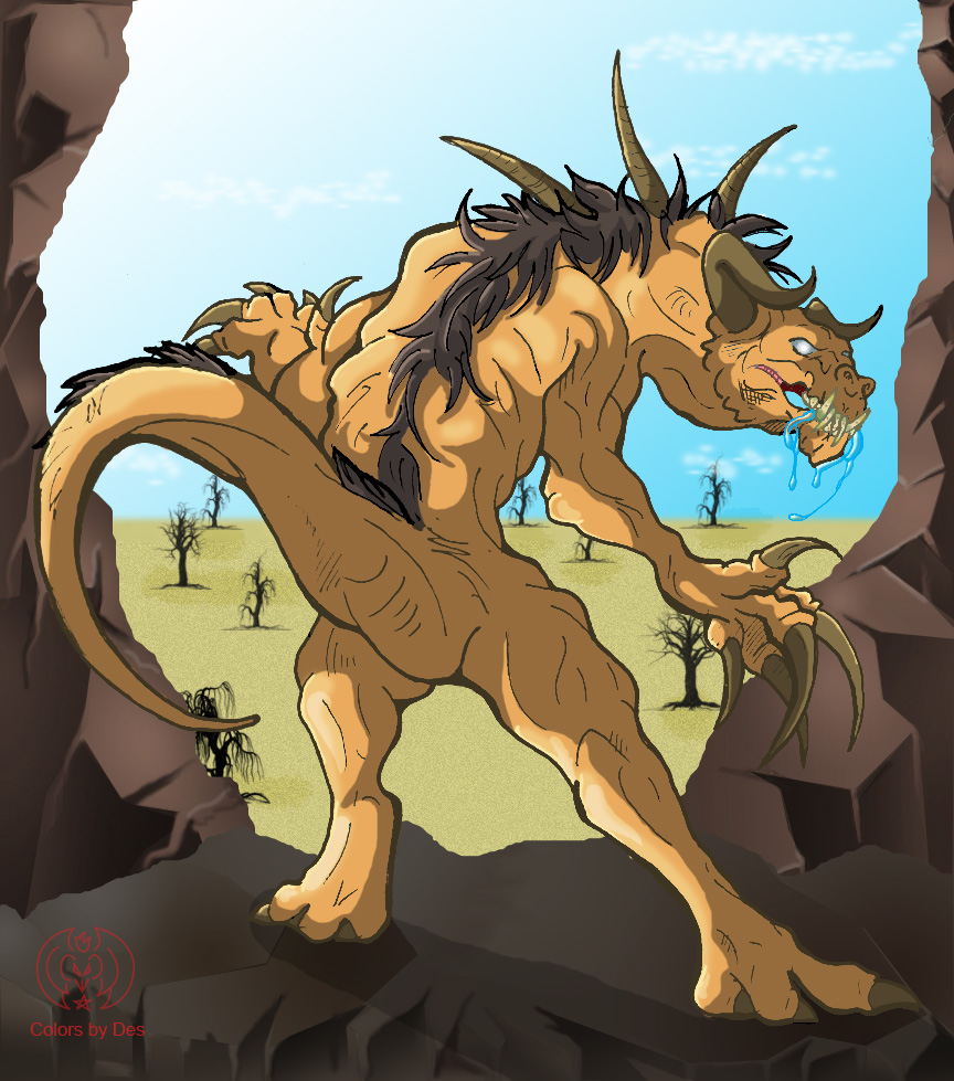 Deathclaw Inflation Deviantart Deathclaw Canyon by DestroyahDes on DeviantArt