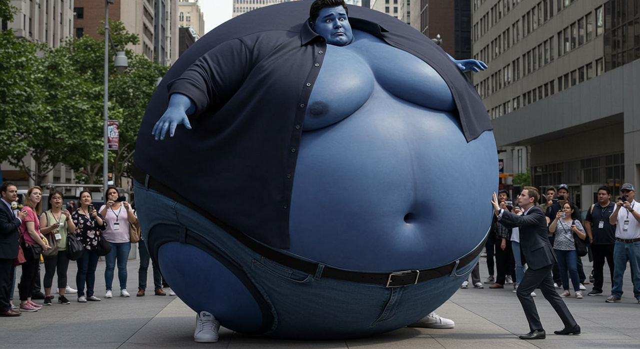 Blueberry Inflation Skin Model Blueberry Inflation 4 by vanillaspice27 on DeviantArt