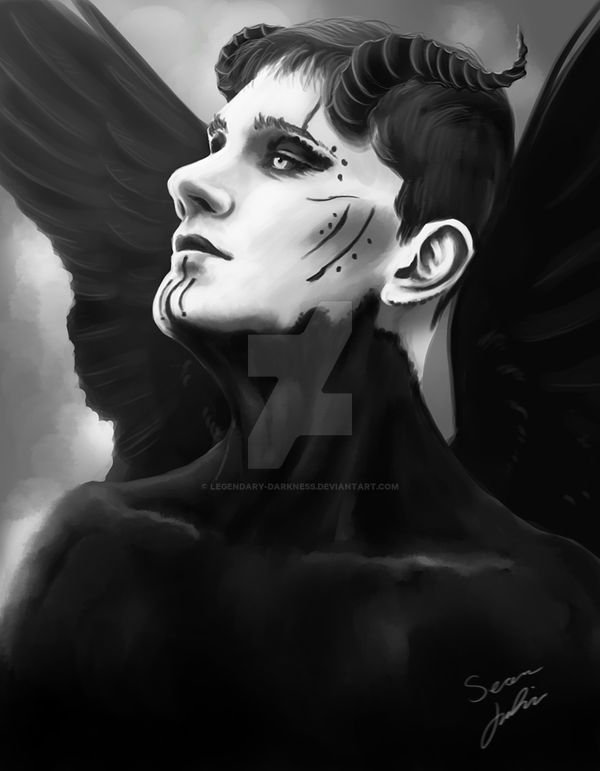 Dark Portrait by Legendary-Darkness on DeviantArt