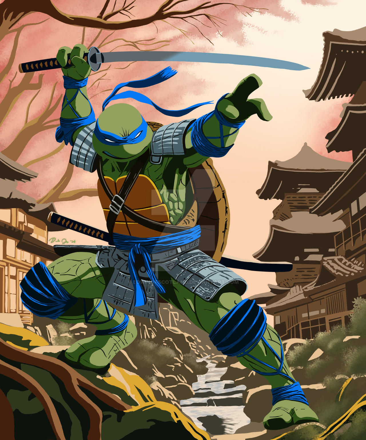 Samurai Leonardo - TMNT