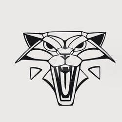 School of the Cat - Witcher Tattoo Design