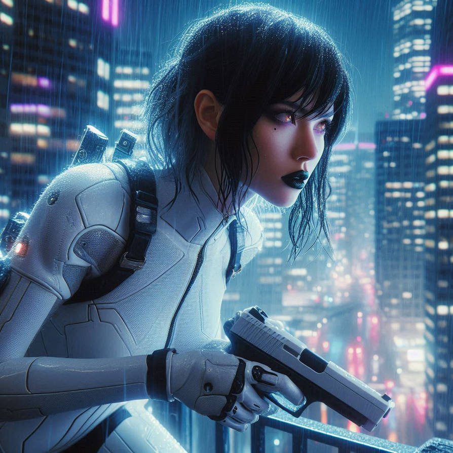 Major Kusanagi - Ghost in the Shell (AI Art) by EdwinOfScotland on ...