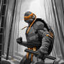 Michelangelo - Grey Scale