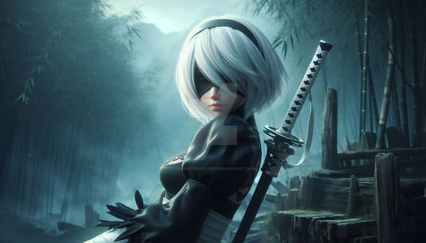 2B (AI Art)