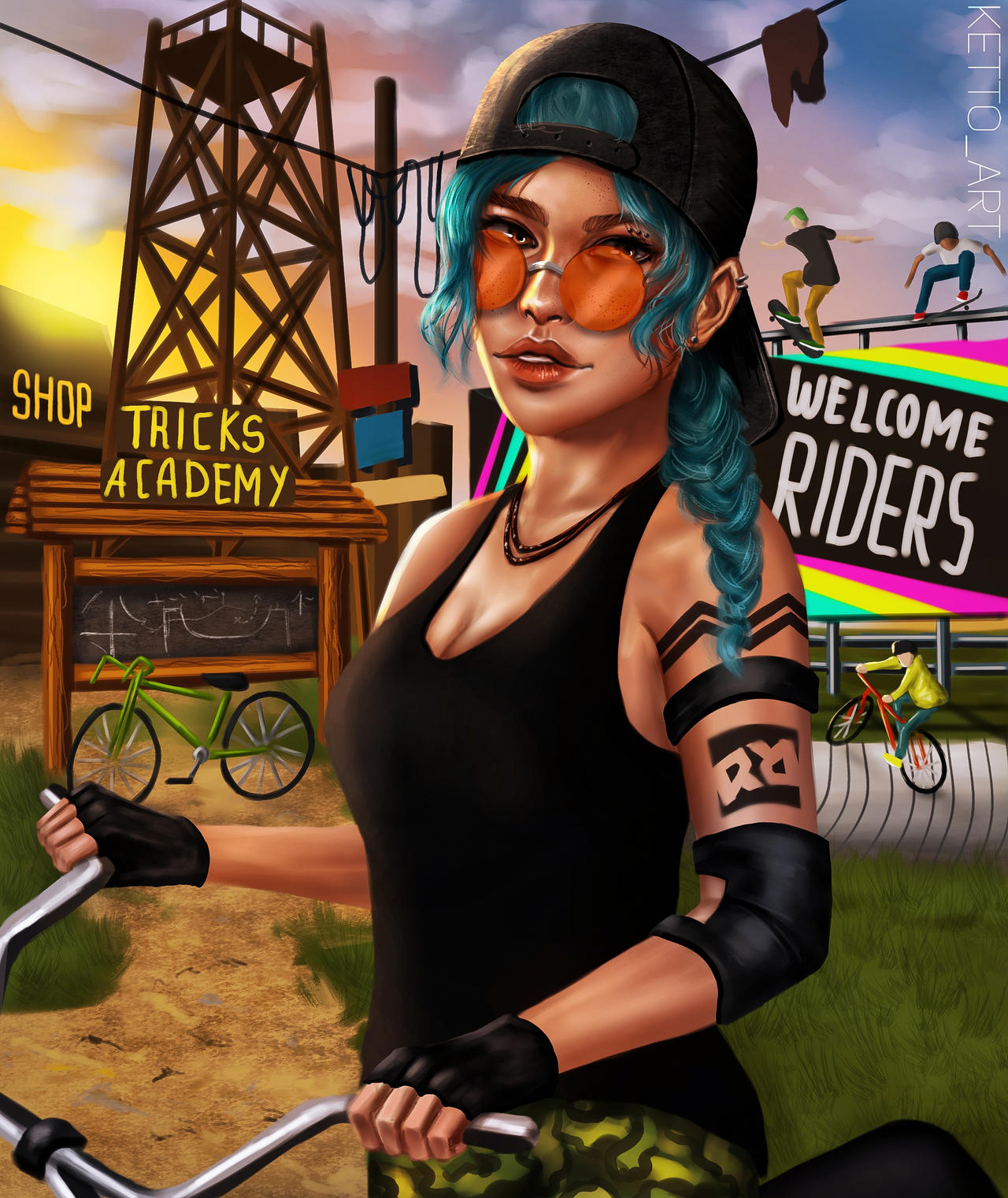 Riders Republic Fanart by ketto-art on DeviantArt
