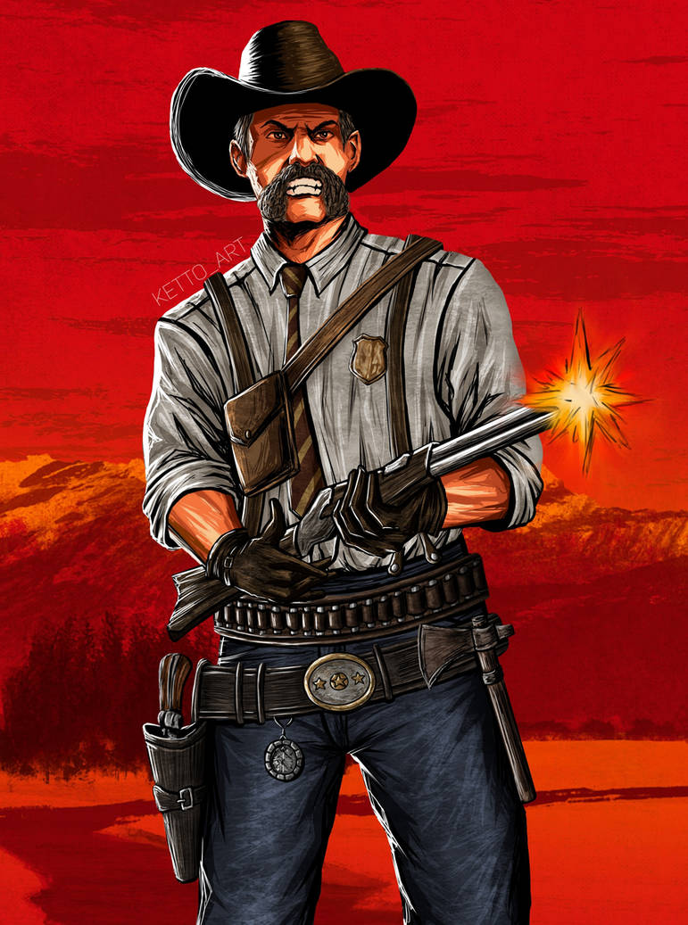 Red Dead Redemption Character Commission by ketto-art on DeviantArt