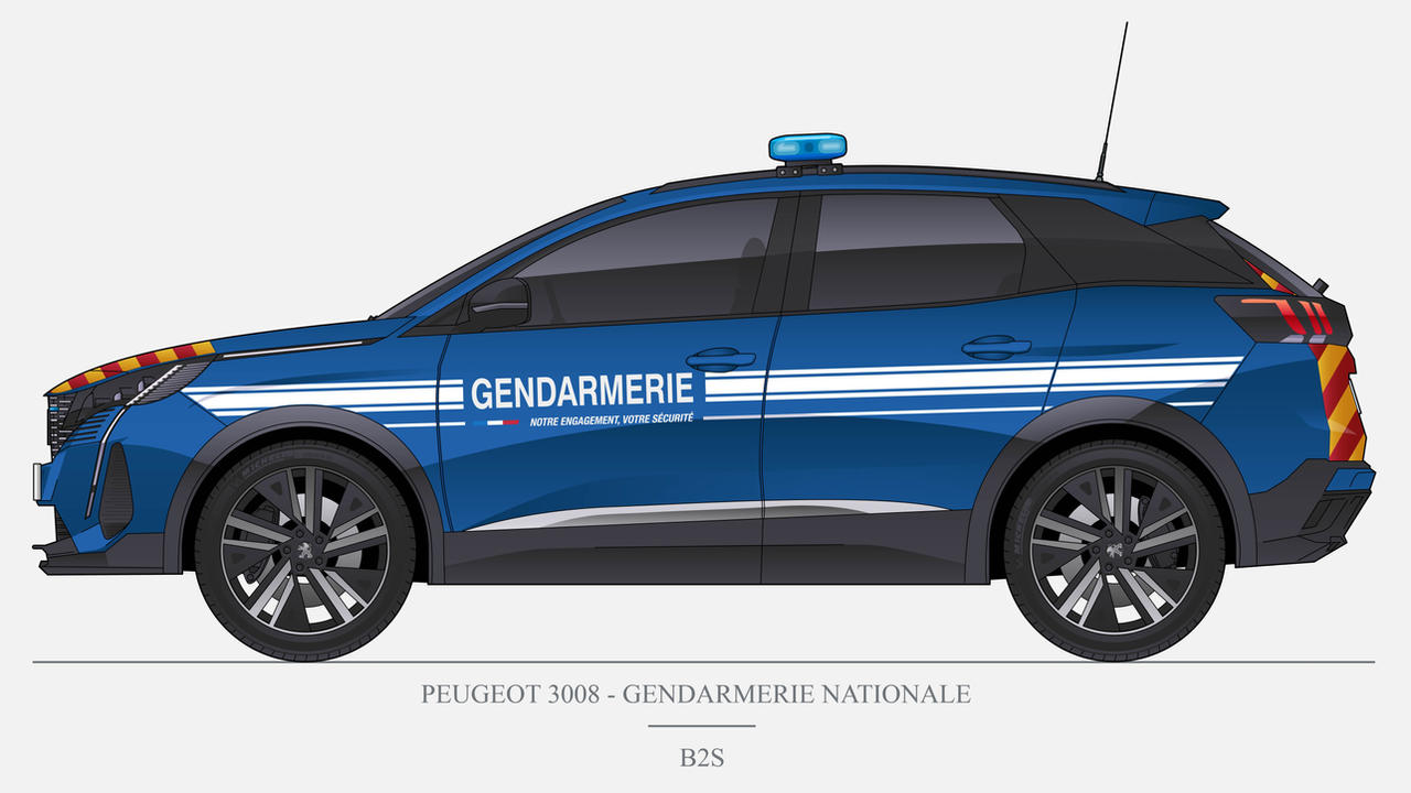 Peugeot 3008 - Gendarmerie nationale by berbere2souche on DeviantArt