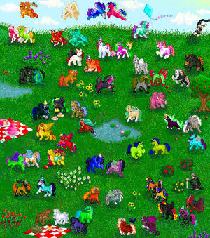 Pixel Pony Collage