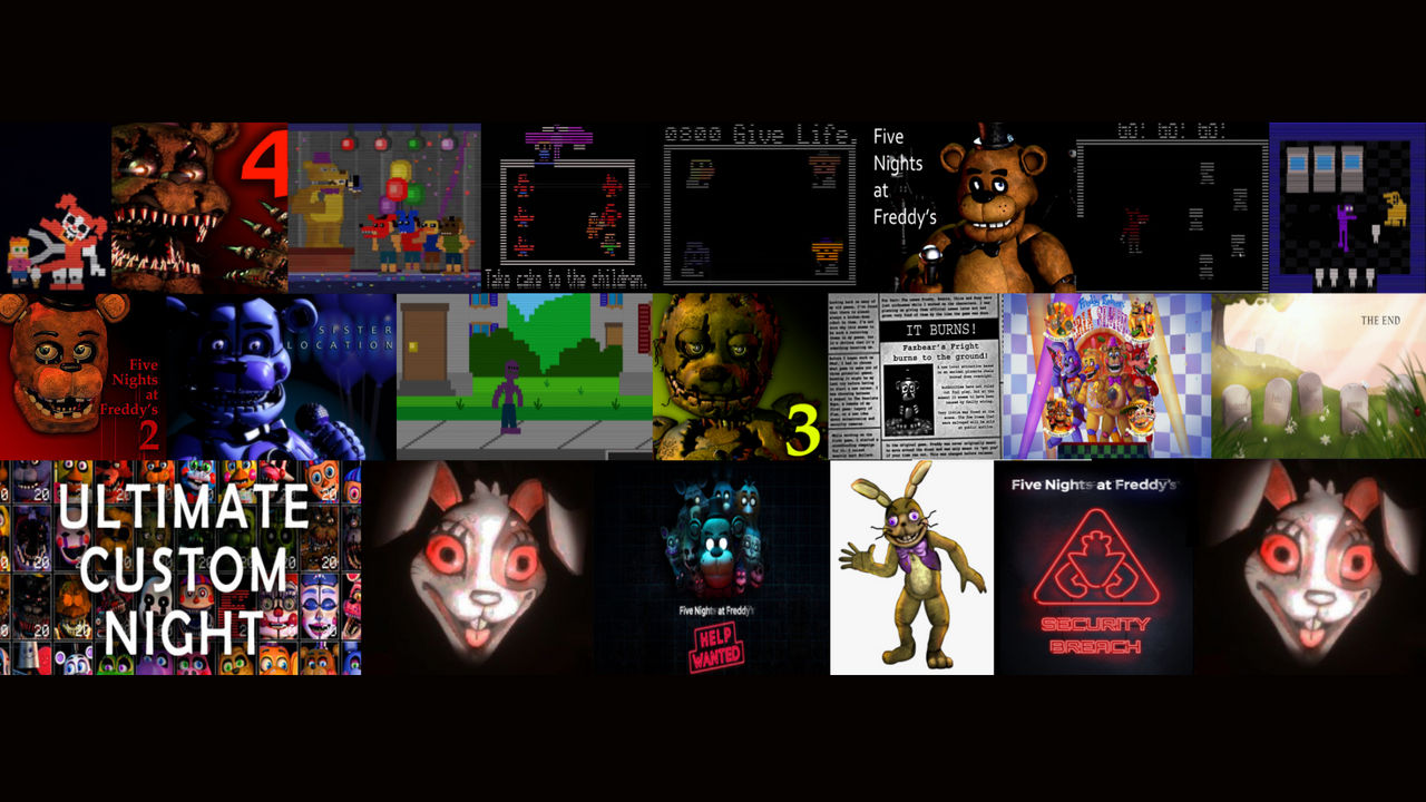Five Nights at Freddy's 4 BAD ENDING Minigame on Make a GIF