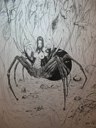 Spider Lady by JennerCarnelian