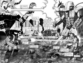 Droid Soldiers: Pages 2-3 by JennerCarnelian