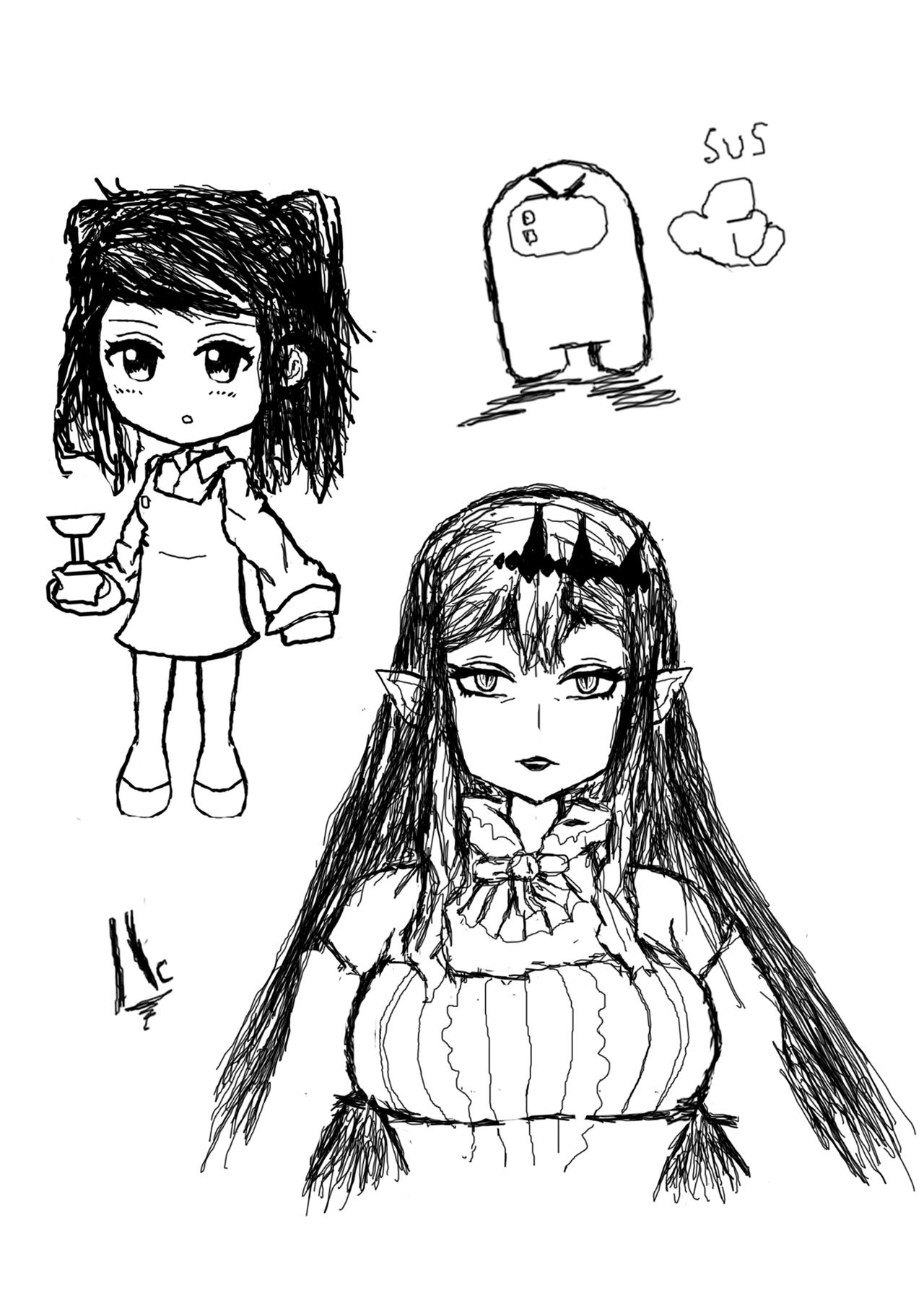 Left hand only sketch pt 2 by LucasLSBS on DeviantArt