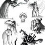 Sketches days 471-473