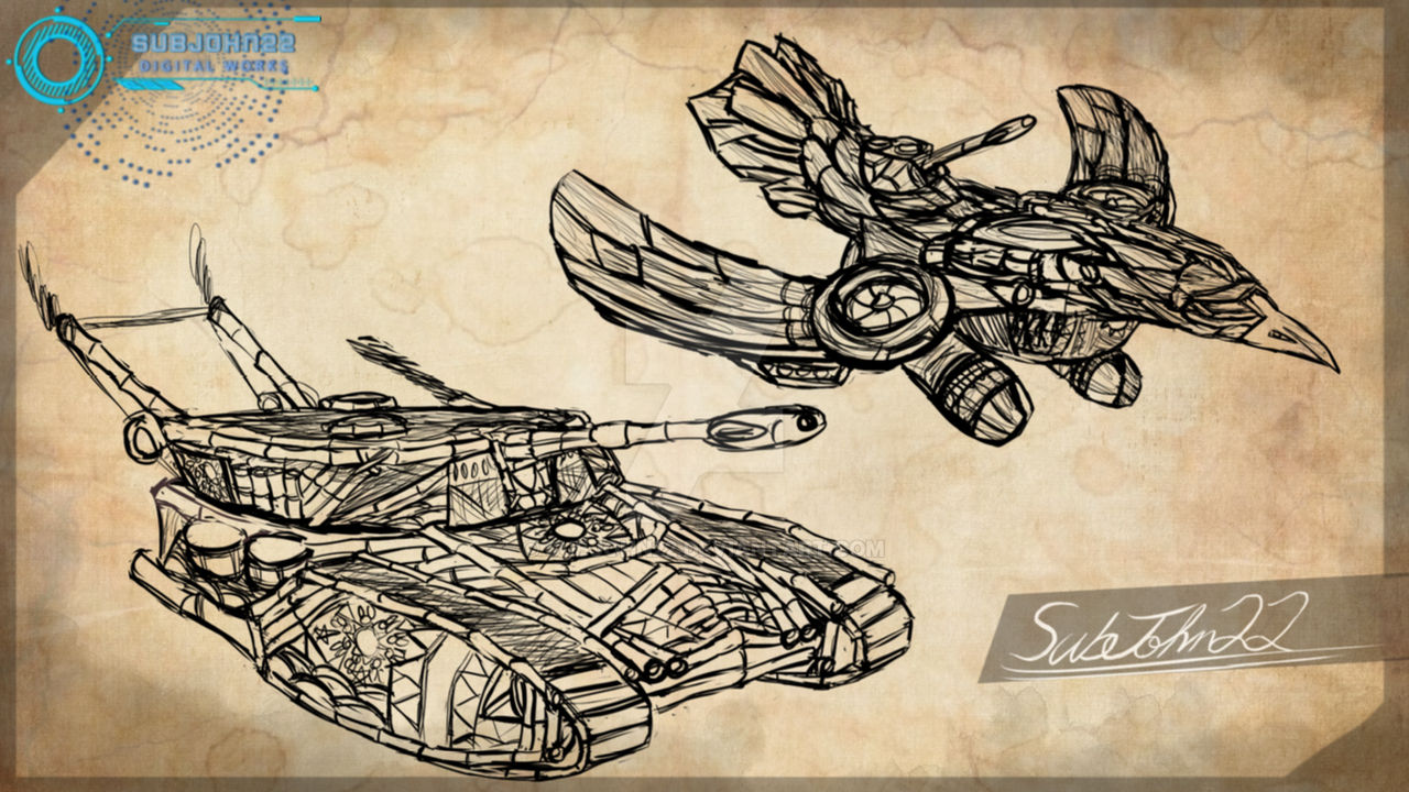 Pinoy Tribal Tank and Aircraft