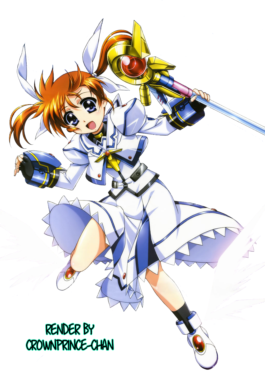 RENDER] Nanoha (Mahou Shoujo Lyrical Nanoha) by crownprince-chan