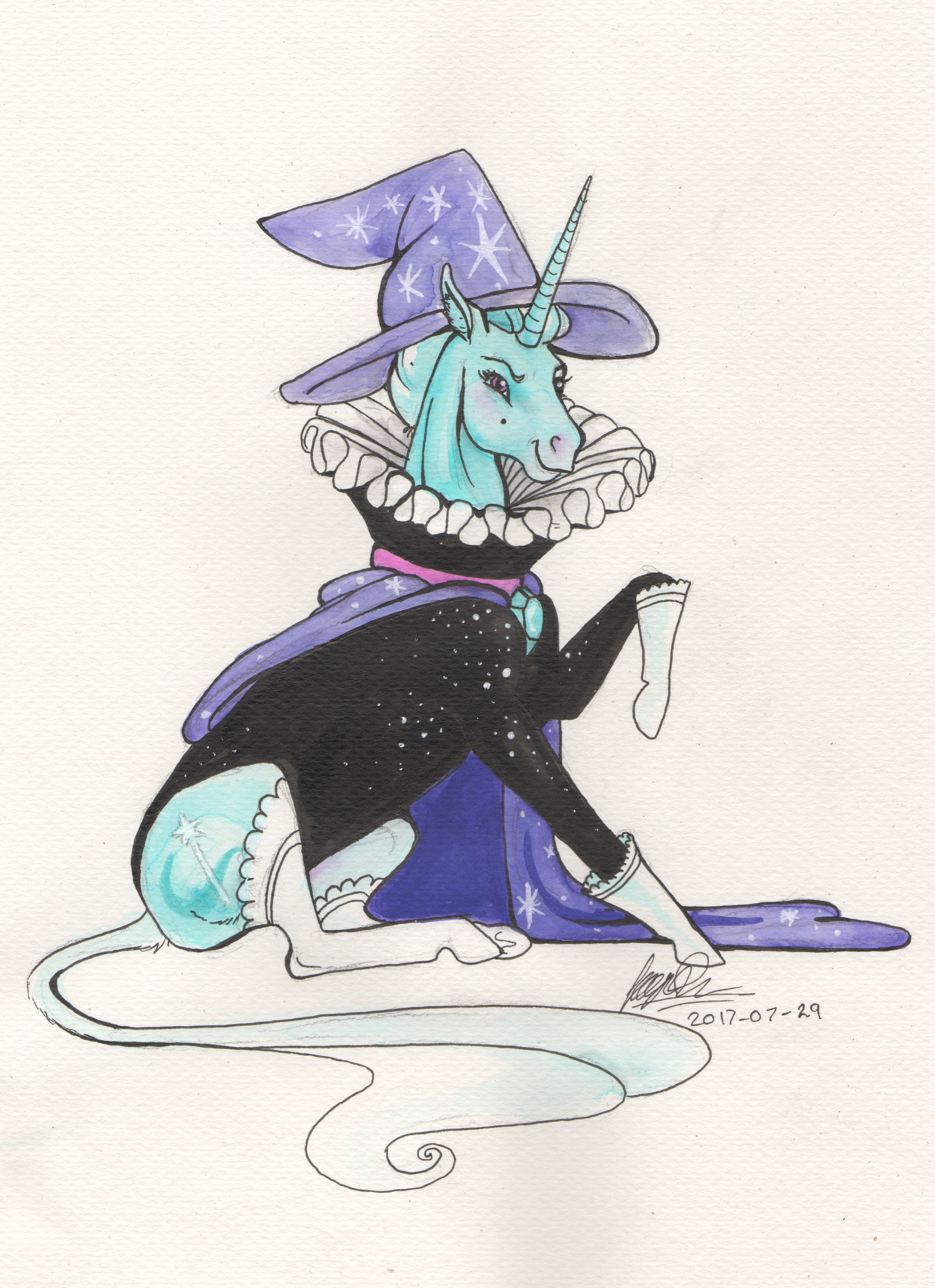 Trixie in Magical Collar