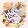 Sleepy pegasusbaby