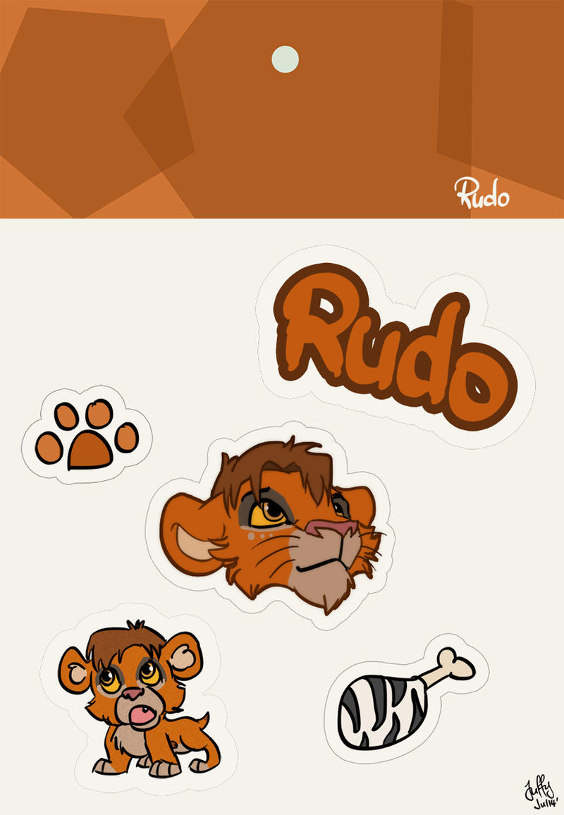 1024x1024 Rudo Rudo sticker by Juffs on DeviantArt