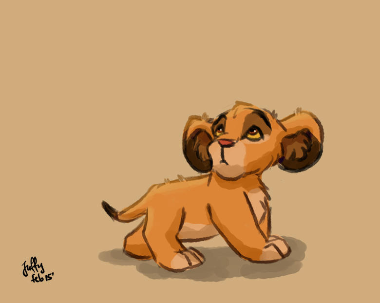 Hello Simba by Juffs on DeviantArt