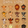 Snail Lions