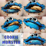 COOKIE MONSTER OM NOM NOM