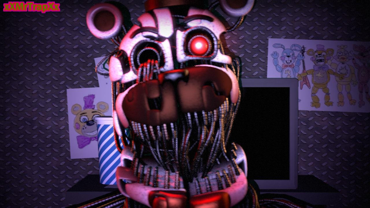 Playtime Freddy Jumpscare (Molten Freddy Jumpscare recreation) :  r/fivenightsatfreddys