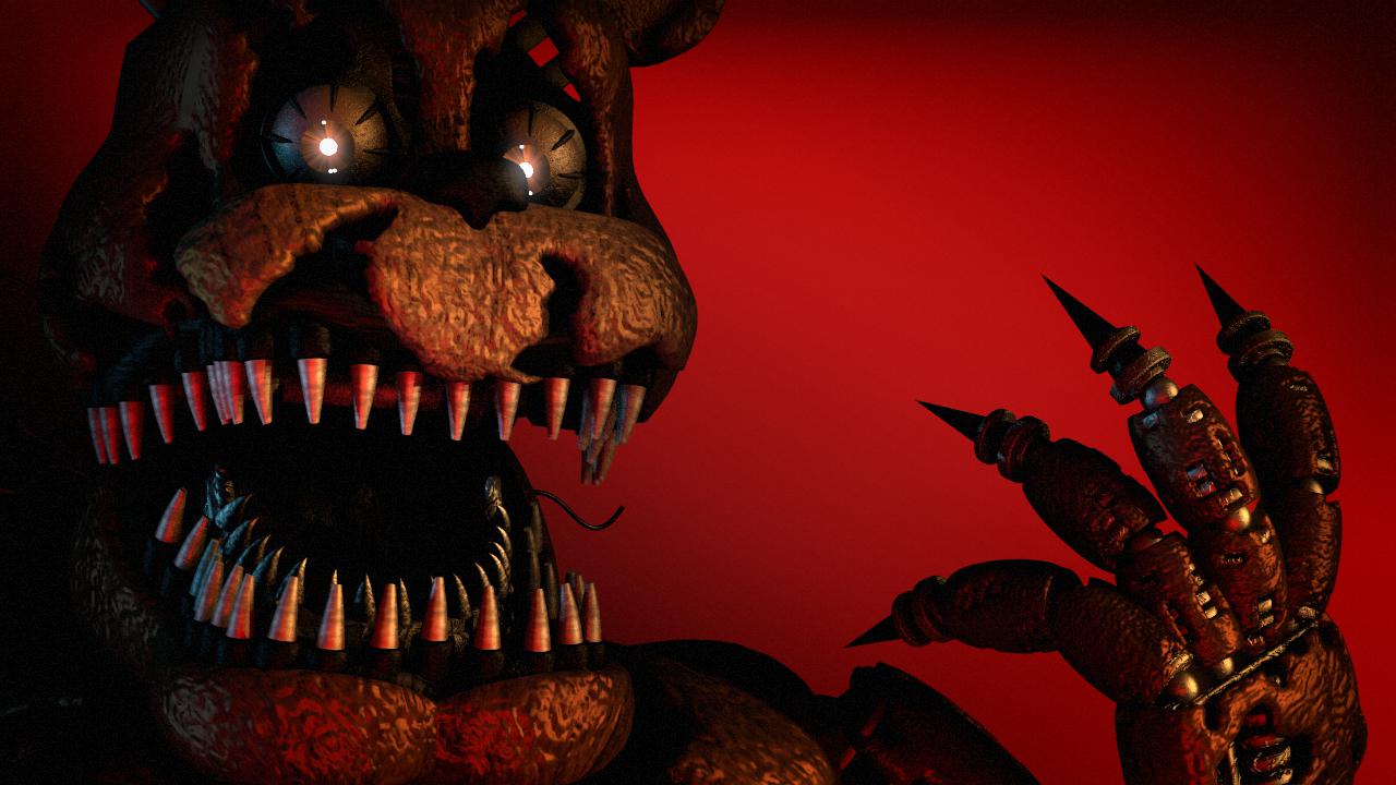 FnaF4 - Nightmare Fredbear Jumpscare by Kana-The-Drifter on DeviantArt