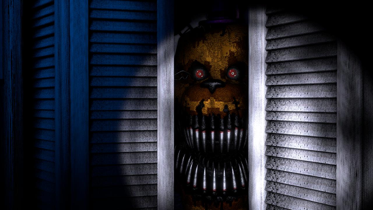 Ucn fnaf) nightmare fredbear jumpscare my version by xXMrTrapXx on  DeviantArt