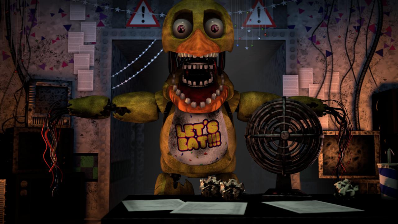 Fnaf-2 Withered Chica