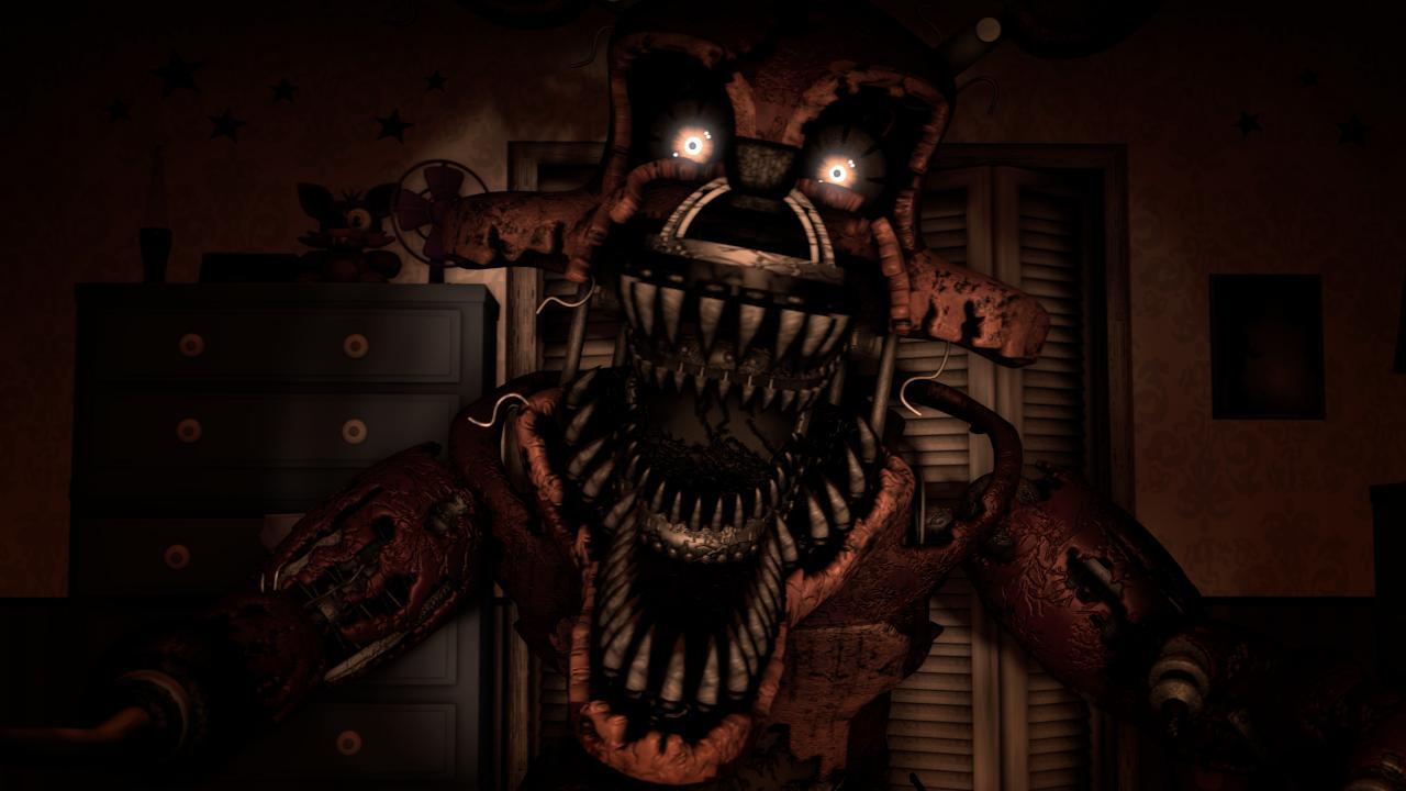 Steam Workshop::Nightmare Foxy  FNAF 4(Five Nights at Freddy's 4