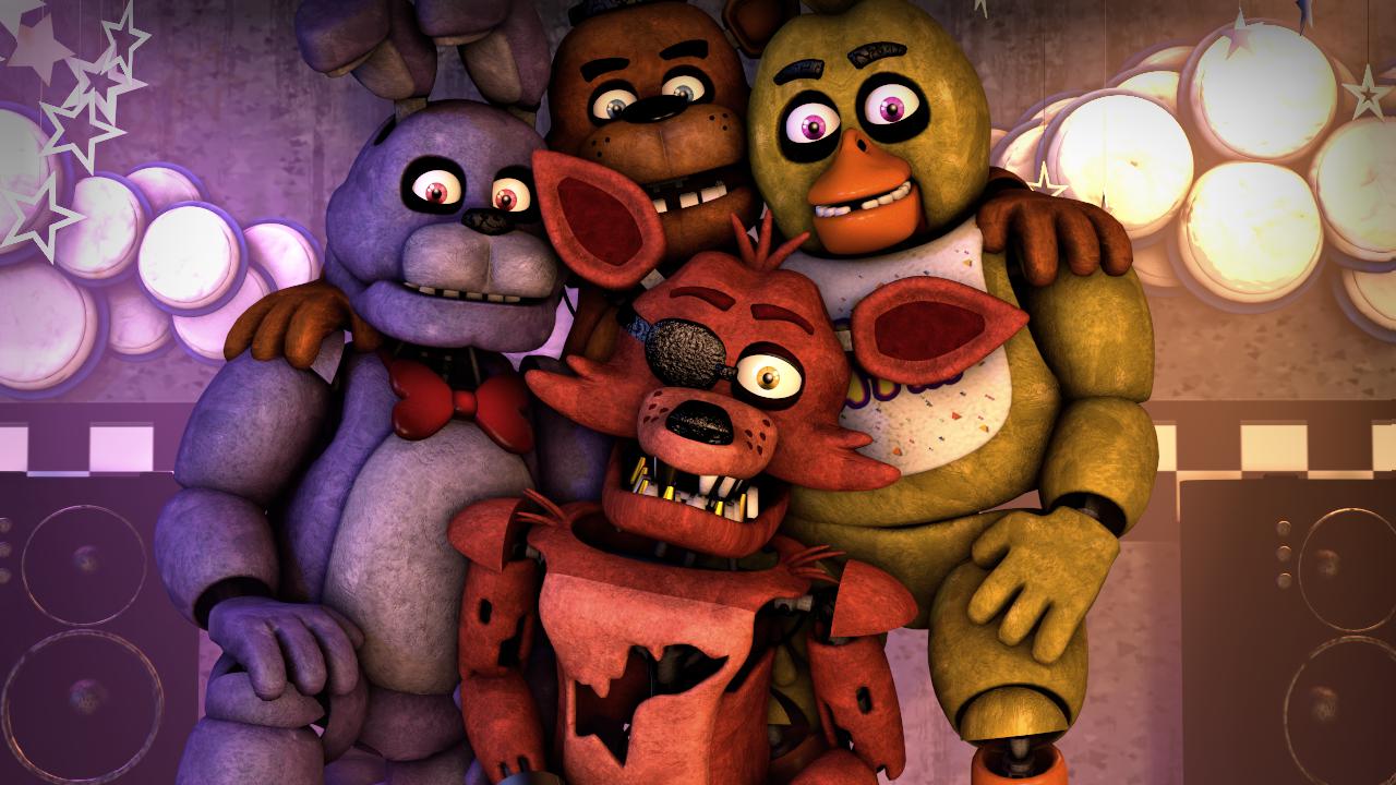 FNAF 1 anime version by CrazyMegaArtist on DeviantArt