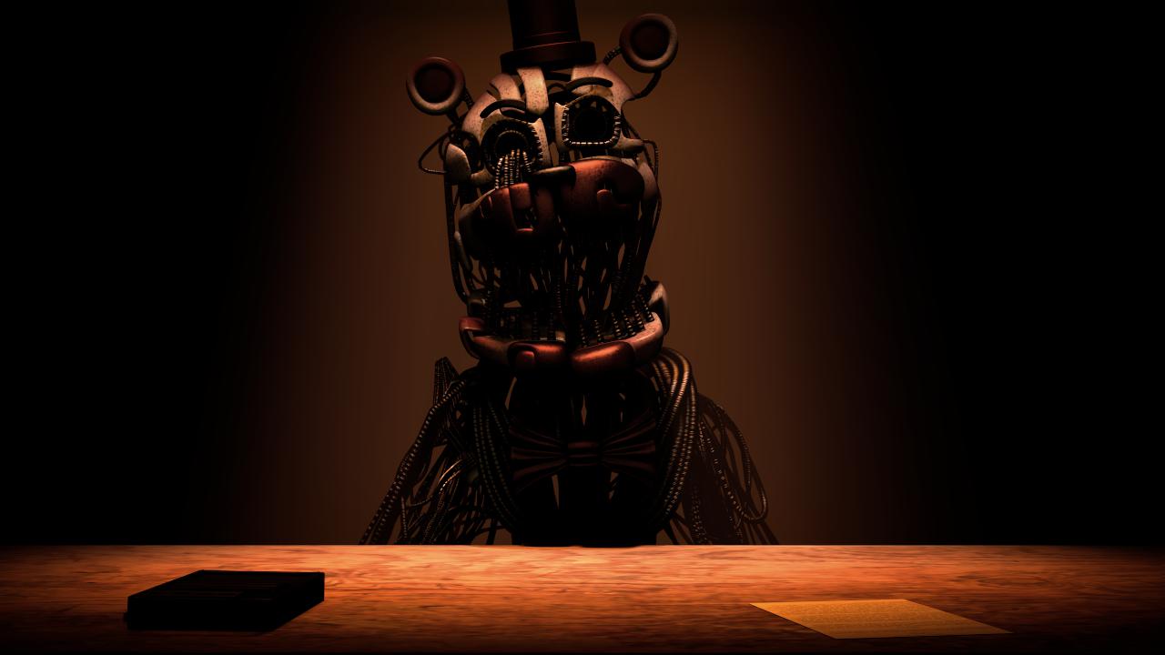 FNAF/SFM] FNAF 6 Molten Freddy Salvage - view from animatronic