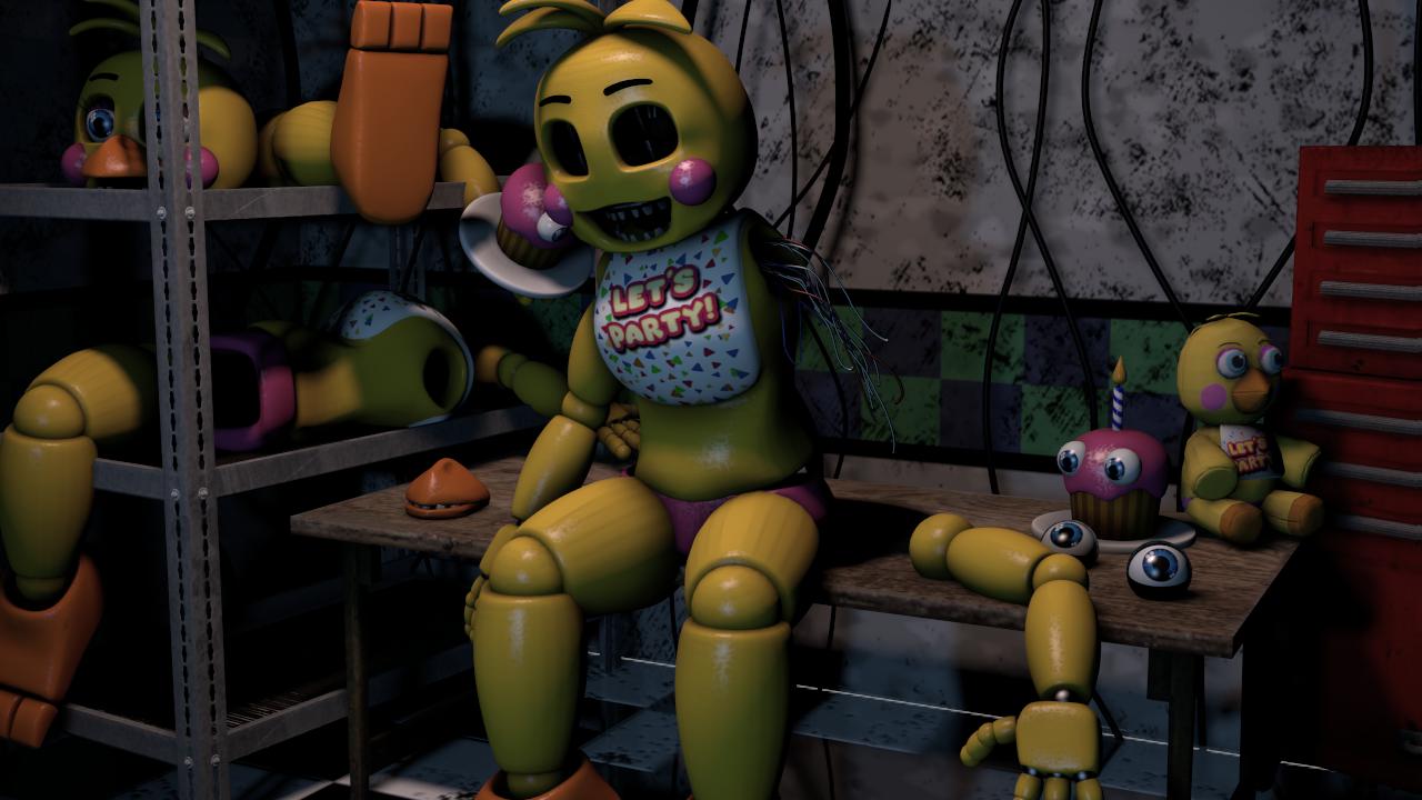 FNaF 2 Toy Chica [Sven Co-op] [Mods]