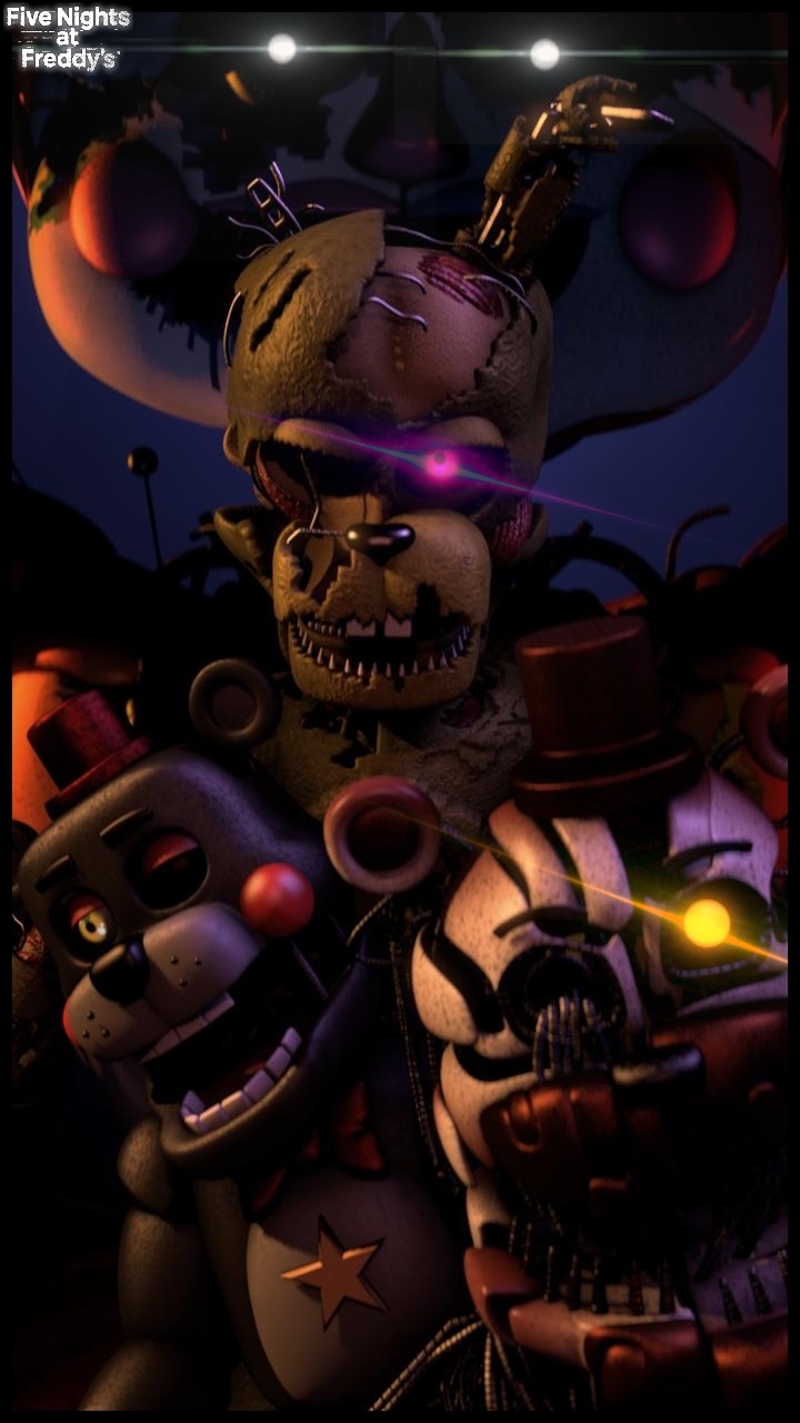 FNAF/SFM] FNAF 6 Molten Freddy Salvage - view from animatronic