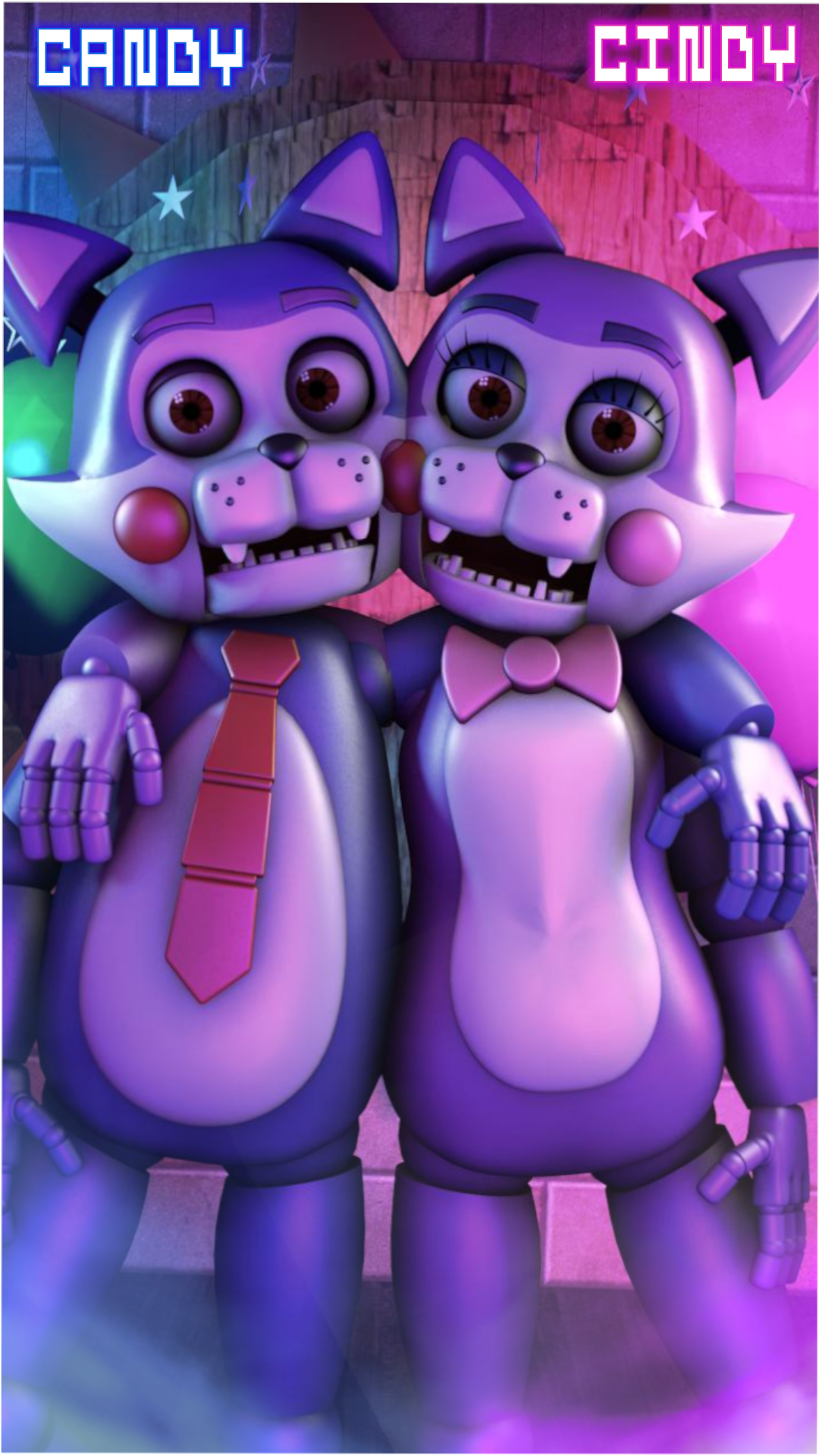 Monster Cindy and Monster Candy - FNAC 3 by MarkRoosien on DeviantArt