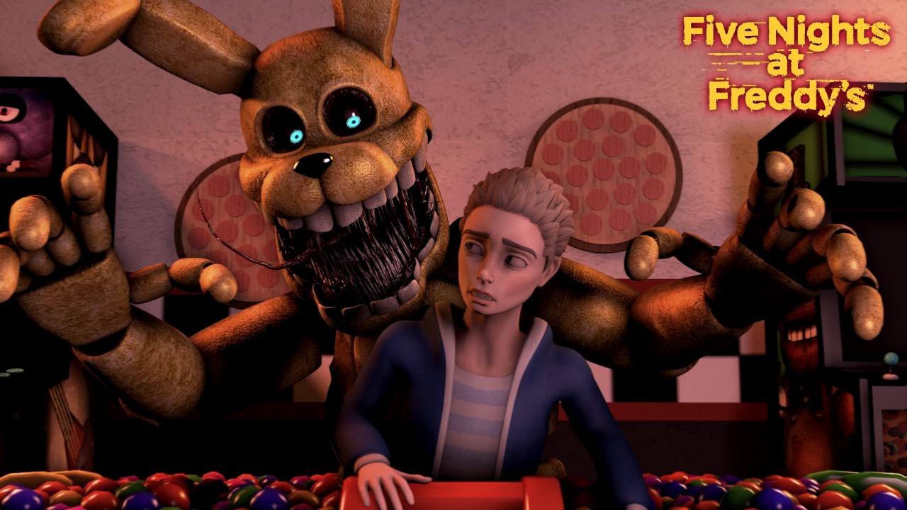 SFM  FNAF] INTO THE PIT - Animated Music Video 