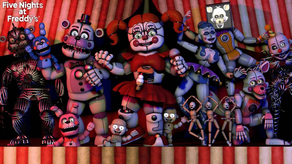 Sfm Fnaf Sl Welcome To Circus Babys Pizza World By Xxmrtrapxx On