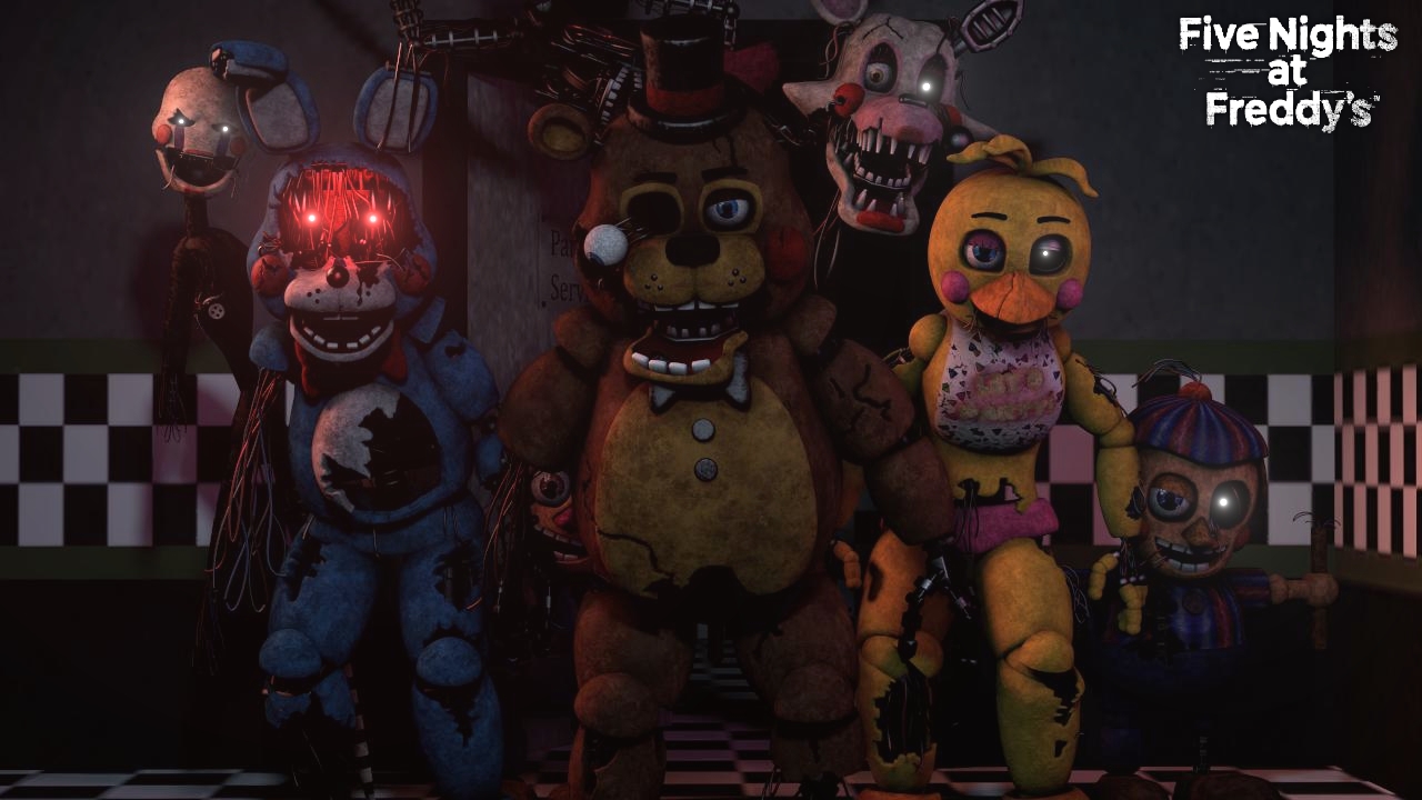 SFM) FNaF 2 Toy Animatronics poster : r/fivenightsatfreddys