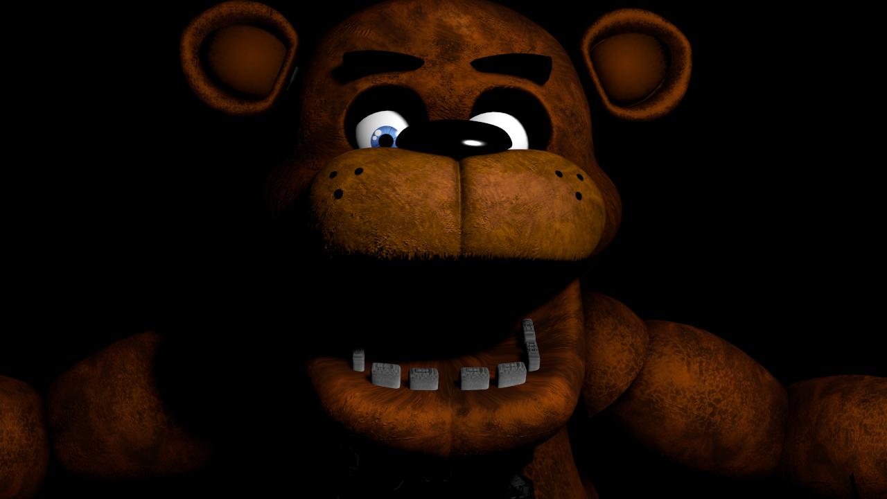 FNAF 1 - Freddy power out jumpscare remake in 60fps : r/fivenightsatfreddys