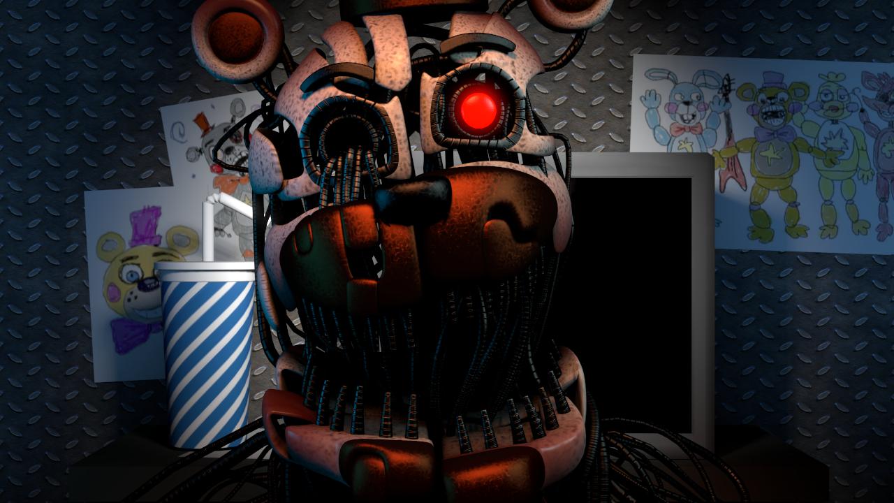 Custom Night - Molten Freddy Jumpscare by FoxyCyber on DeviantArt