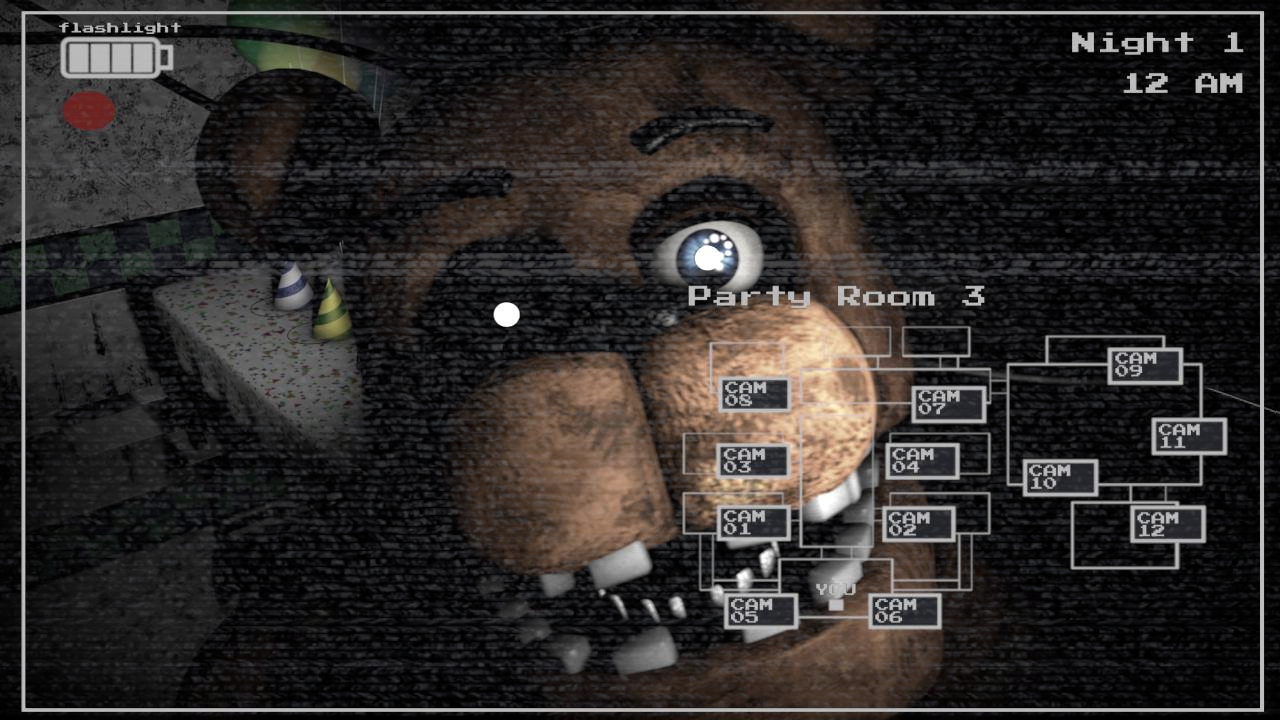 Five Nights At Fredbears Cams map by kingofbut on DeviantArt