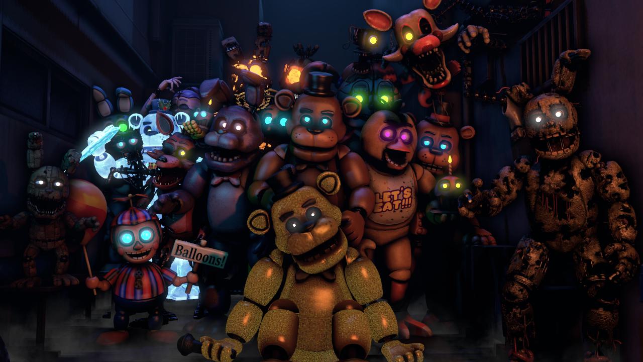 ArtStation - FNaF AR Renders - FNaF 2