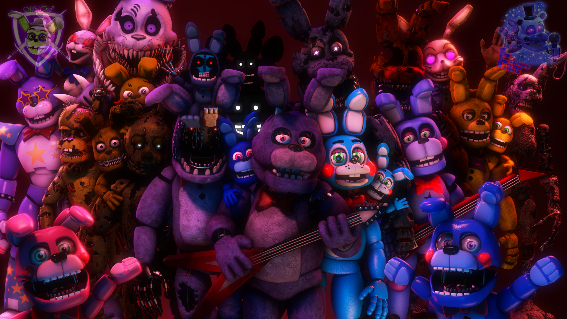 Fnaf Rabbit Original (SFM FNAF) All Rabbits Generation Collab by xXMrTrapXx on DeviantArt