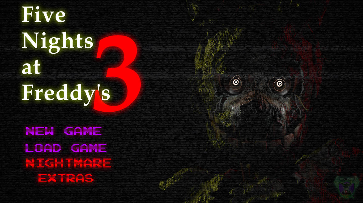 (Blender Fnaf 3) Main Menu My Style by xXMrTrapXx on DeviantArt