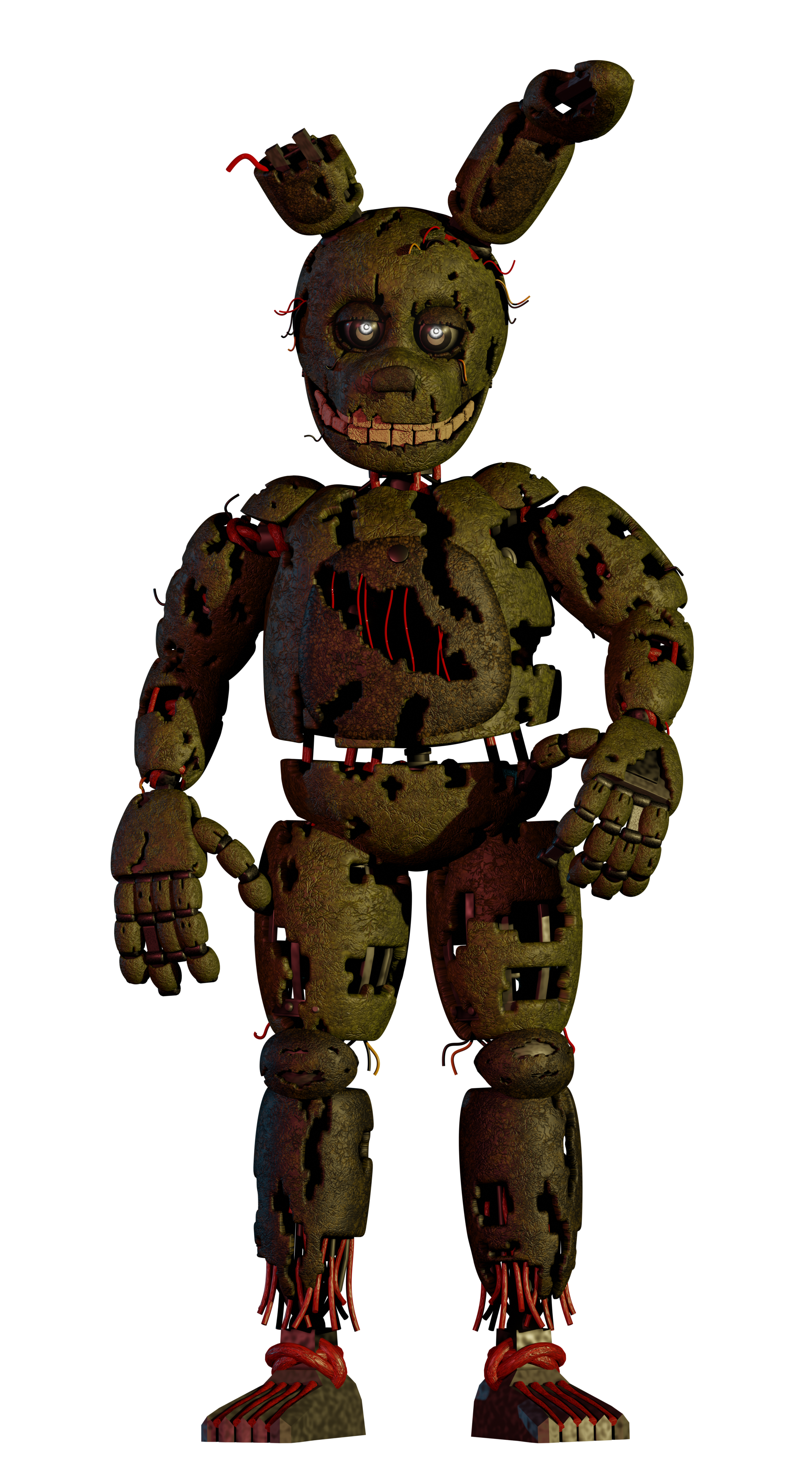 Springtrap Fnaf3 (Blender Fnaf 3) Springtrap by xXMrTrapXx on DeviantArt